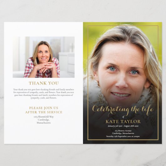 葬儀記念写真序章 (正面)