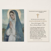 葬儀記念悲しいメアリー祈ズ (正面&裏面)