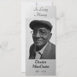 葬儀記念祈りの言葉カード | Eternally Your 招待状