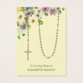 葬儀記念祈りの言葉フローラロザリオ (正面)