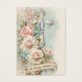 葬儀記念祈りの言葉ヴァージンメアリーカード (正面)