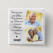 葬儀記念記念記念記念記念記念記念写真集 缶バッジ (正面)