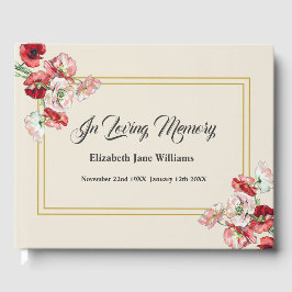 葬儀記念 |ポピーの水彩 ゲストブック