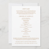 葬儀赤面・ブルーフラワーメモリアル 招待状 (裏面)