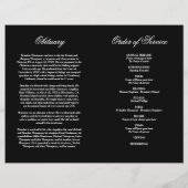 葬儀追悼写真集 (裏面)