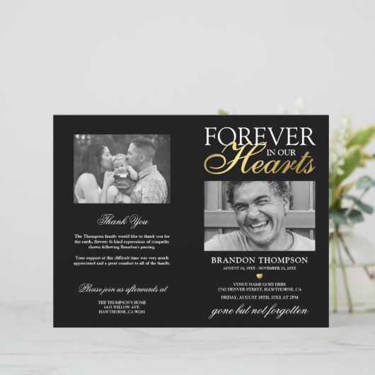 葬儀追悼写真集 (スタンド正面)