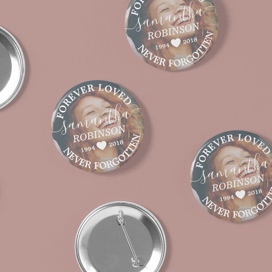 葬儀追悼式の追悼写真 缶バッジ