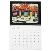 葬儀長アンティーク医療用具カレンダー カレンダー (3月 2027)