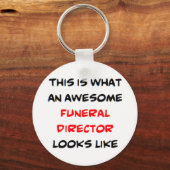 葬儀長素晴らし キーホルダー (正面)