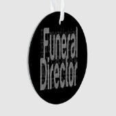 葬儀長 オーナメント (正面)