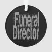 葬儀長 オーナメント (裏面)