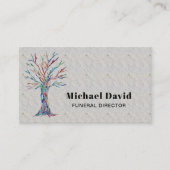 葬儀長 名刺 (正面)