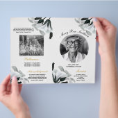 葬儀順番ホワイトリイ チラシ (手)