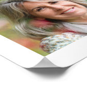 葬儀21 フォトコラージュ 植物 蝶 ポスター (角)