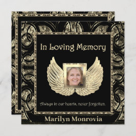 葬儀/お祝い生活告知招待状 招待状