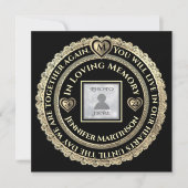 葬儀/お祝い生活告知招待状 招待状 (正面)