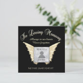 葬儀/お祝い・オブ・ライフ通知 招待状 (スタンド正面)