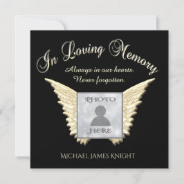 葬儀/お祝い・オブ・ライフ通知 招待状