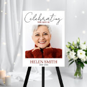 葬儀 ミニマル シンプル 追悼 フォト ポスター