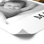 葬儀 |メモリアル写真コラージュ ポスター (角)