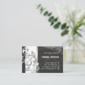 葬儀 名刺 (スタンド正面)