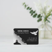 葬儀 名刺 (スタンド正面)