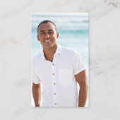 葬儀 哀悼 フォト メモリアル 祈り カード (正面)