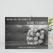 葬儀・喪失 お礼状 (スタンド正面)