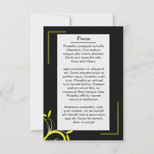 葬儀 祈祷 カード (裏面)