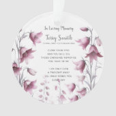 葬儀/追悼オーナメント オーナメント (正面)