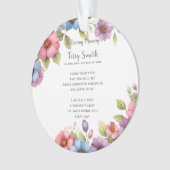 葬儀/追悼オーナメント オーナメント (正面)