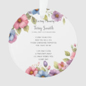 葬儀/追悼オーナメント オーナメント (正面)