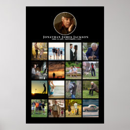 葬儀 追悼 フォト ライフ セレブレーション ポスター