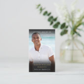 葬儀 追悼 詩 写真 祈り カード (スタンド正面)