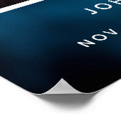 葬儀 青空 フォト メモリアル ウェルカム ポスター (角)