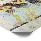 葬列に列する葬儀者のグループ ポスター (角)