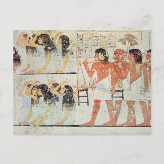 葬列の哀悼者たち ポストカード (正面)