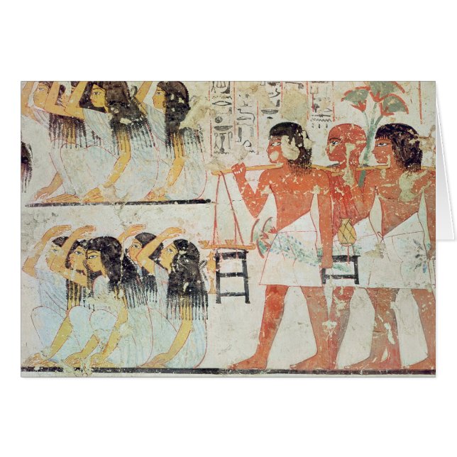 葬列の哀悼者のグループ (正面横)