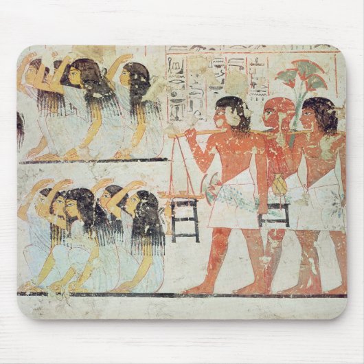 葬列の哀悼者のグループ マウスパッド (正面)