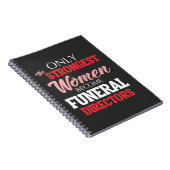 葬式おもしろい院長の女性モルティシアンママ ノートブック (右側)