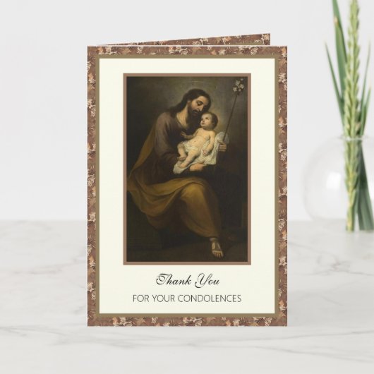 葬式お祝いの人生ありがとう宗教 サンキューカード (正面)