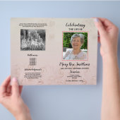 葬式お祝い令 チラシ (手)