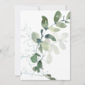 葬式お祝い発表 招待状 (裏面)