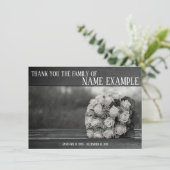 葬式と死別のサンキューカード (スタンド正面)