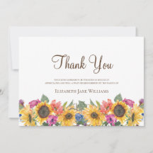 葬式の忌引きヒマワリありがとう