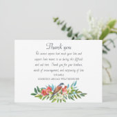 葬式の鳥とザクロ サンキューカード (スタンド正面)