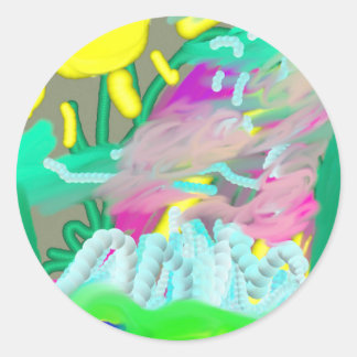 葬式の ラウンドシール