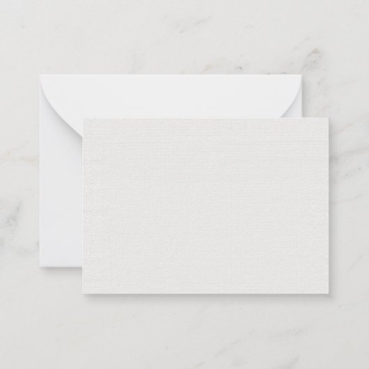 葬式は死後の花をありがとう ノートカード (裏面)