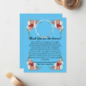 葬式は死後の花をありがとう ノートカード (正面/裏面インサイチュ)