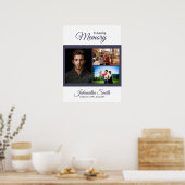 葬式ウェルカムサインコラージュテンプレート ポスター (キッチン)